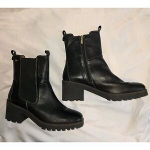 Pikolinos Womens BLACK Viella Chelsea Ankle Boot 41 Medium Size 10-10.5